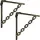 Relaxdays Regalwinkel 2er Set 0 x 0