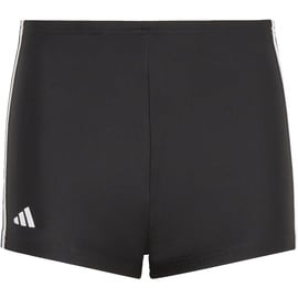 Adidas Classic 3-Streifen Boxer-Badehose Black / White 128