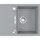 Franke Centro CNG 611-62 links Einbauspüle steingrau Excenterbetätigung 1000 x 500 mm