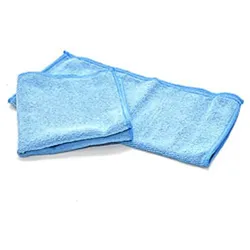 HundB Mikrofasertuch 30x30cm blau Reinigungstuch Allzwecktuch Wischtuch Putztuch Haushaltstuch für Küche Bad Auto Reinigung