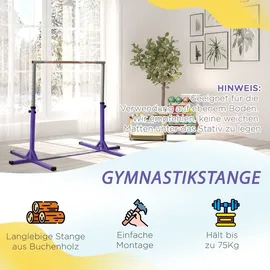 Homcom Turnreck 13-stufig höhenverstellbar Violett