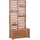 Beliani Matino 80 x 170 x 40 cm Hellbraun