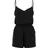 URBAN CLASSICS Ladies Short Spaghetti Jumpsuit - schwarz