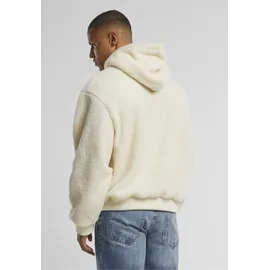 URBAN CLASSICS Teddy Hoodie Beige 3XL