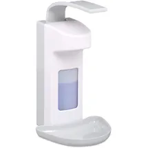 Relaxdays Desinfektionsspender 500ml Weiß