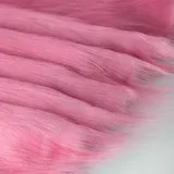 zoufabaola Faux Fur Fabric, 50 X 180 cm Fell Zum Basteln, Kunstfell Meterware,Quadratischer Aufnäher Zum Kunstfell Basteln Zwergenkostüm Bodendekoration Matte Kunstleder Fell Stoff (Rosa-C)