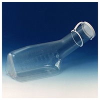 RUSSKA Urin-Flasche Urinflasche für Herren, aus Kunststoff glasklar