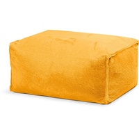 Magma Heimtex Roll SOFTY Sitzsäcke Gr. B/H: 55 cm x 35 cm, gelb (senf) Baby Sitzsäcke - 2 Jahre Gewährleistung - mind. 14 Tage Rückgaberecht