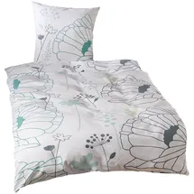 Traumschlaf Moni Floral Grün 155 x 220 cm + 80 x 80 cm