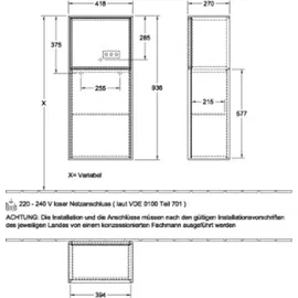 Villeroy & Boch Finion Seitenschrank G50,