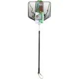 Velda Teichkescher Eckig 46 cm mit Teleskopstiel bis 180 cm