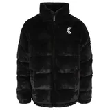 Karl Kani OG Fake Fur Puffer Jacket schwarz S