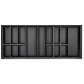 SOTech Orga-Box VII Besteckeinsatz basaltgrau 1200 mm