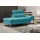 Egoitaliano "Princess, elegantes Designsofa mit erstklassigem Sitzkomfort", inkl. verstellbarem Kopfteil und edle Designmetallfüße grün