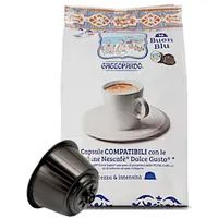 N.16 Kapseln Wildkatze Toda Dolce Blau (Modell NESCAFÈ DOLCE GUSTO )