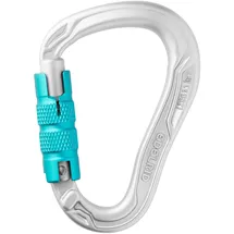 Edelrid HMS Bullet Triple HMS-Karabiner Silber