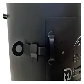 Grillpeter Utschak mit Kazan 10 L schwarz