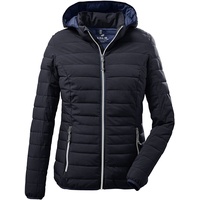 G.I.G.A. DX Damen Steppjacke/Casual Funktionsjacke in Daunenoptik mit abzippbarer Kapuze Uyaka dunkelnavy, 38,