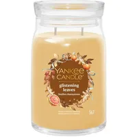Yankee Candle Glistening Leaves Duftkerze 567 g gelb