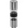 GEFU Doppelmühle LAMOLA 18,8 cm Silber unbefüllt