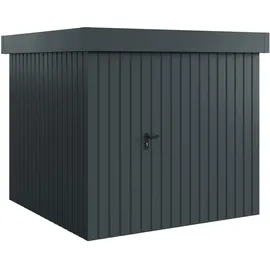 Hörmann EcoStar Gerätehaus 2,37 x 2,29 m Anthrazitgrau