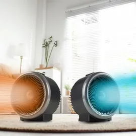 DOMO Heizlüfter DO7326F 2000 W Schwarz