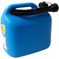 CARTREND Kraftstoffkanister, PVC, UN-Zulassung, Blau, 5 Liter