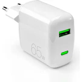 PURO 65W GaN USB-A USB-C wall charger -
