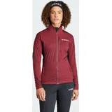 Adidas Terrex Xperior Cross Country Ski Soft Shell Jacke Shadow Red XL