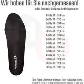 Lupriflex Schnürstiefel Hunter Low 2 in 1, schnittf., Gr. 46