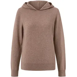 Tchibo - Cashmere-Kapuzenpullover - Damen - Gr. S - beige