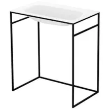 Bette BetteLux Shape Einbau-Waschtisch A171-056PW 80 x 49,5 cm, PW, schwarz