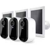 Arlo Essential 2 2K Outdoor Kamera 3er Set + Solarpanel