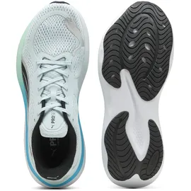 Puma SCEND PRO 2 Straßen-Laufschuh, Sea glass Black Silver-Mint MELT-Speed Blue, 42 EU, Sea Glass PUMA schwarz PUMA silber mint melt speed blau 43 EU