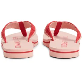 Tommy Hilfiger TH Crochet Summer Sandal Ornamental Red/Porcelain Pink 39