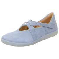 THINK! Think Slipper frozen für Damen, blau Nature 952-8010