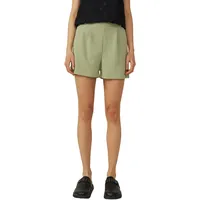 QS - Shorts aus Interlockjersey, Damen, grün 42