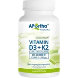 APOrtha Vitamin D3 20.000 I.e.+k2 200mg mit Quinoapulv.Kaps.