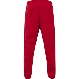 URBAN CLASSICS Trainingshose Sweatpants Straight Leg Rot 3XL
