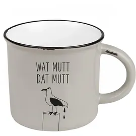 Grafik-Werkstatt Kaffeetasse 0,4 l Grau 1 Stück