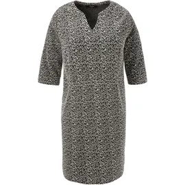 aniston plus Jerseykleid Schwarz/Weiß 48