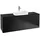 Villeroy & Boch Finion Waschtischunterschrank 4 Auszüge, mit Hahnloch, 1600x603x501mm, black matt, Black Matt Lacquer