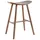 miliboo Barhocker H65 cm 2er Set Walnuss