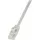 Logilink CP2032U RJ45 Patchkabel CAT 6 U/UTP 1.00 m Grau mit Rastnasenschutz 1 St.