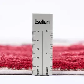 Beliani Bolat Kurzflorteppich 160 x 230 cm Beige