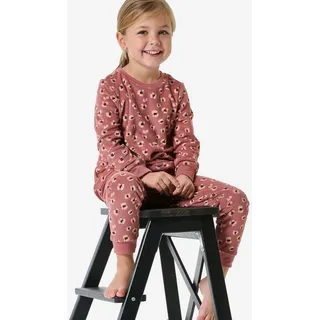 SCHIESSER Pyjama Girls World in altrosa | Gr.: 92