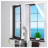 Fensterstopper Fensterabdichtung für Mobile Klimageräte,Wäschetrockner,Ablufttrockner, Lubgitsr, (1-tlg) weiß