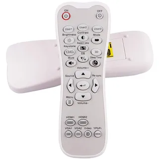 Aimdio BR-3003B Beamer Fernbedienung Für OPTOMA HD141X HD142X HD143X HD144X HD27 UHD60 UHD40 GT1080 UHD50 UHD550X UHD65 HD152X DH1009 EH200ST GT5600 HD26 HD28DSE HD29DARBEE Projektor