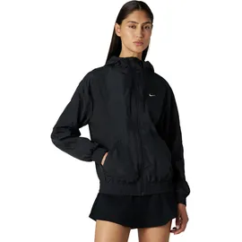 Nike Damen W NSW ESSNTL UV WVN JKT HD Jacke, Black/White, XS