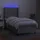 vidaXL Boxspringbett 100 x 200 cm Hellgrau